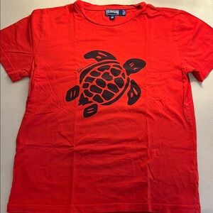 Vilebrequin Red Kids Turtle T-Shirt